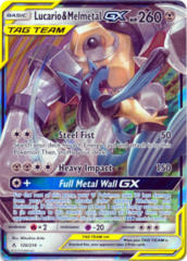 Lucario & Melmetal Tag Team GX - 120/214 - Ultra Rare